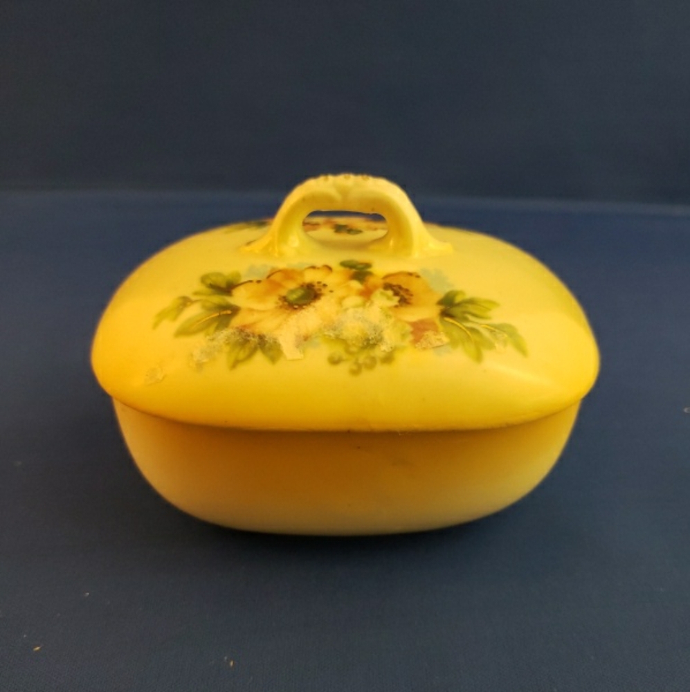 Vintage Floral Trinket Box